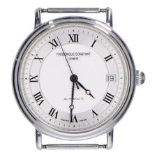 エコスタイルでは、フレデリックコンスタントのFC300/310x35/36 クラシック ステンレス素材のバックスケルトン仕様の自動巻き時計（フェイスのみ）を買取いたしました。
