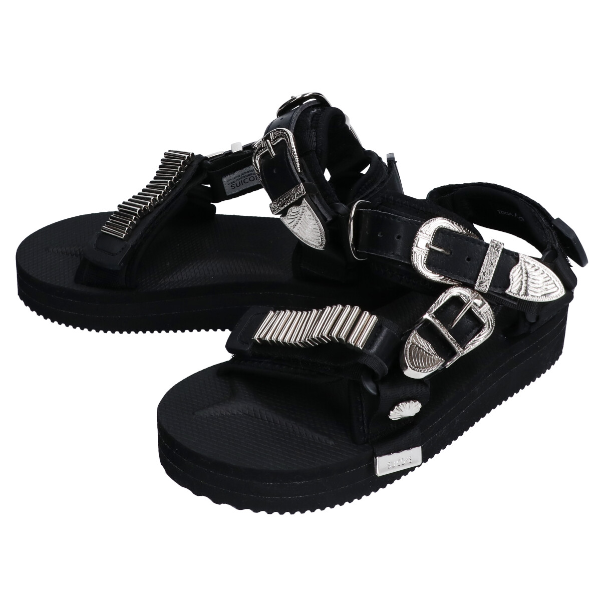 TOGA × SUICOKE メタルサンダル 27.0cm ブラック supp.in