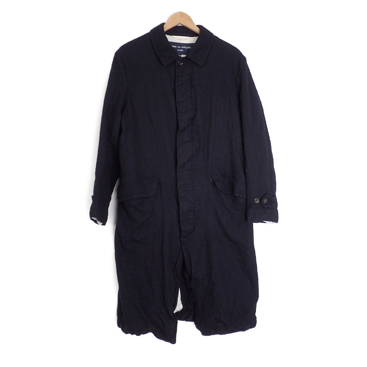 コムデギャルソンオムのHD-C010 2019AW WOOL SERGE COAT ステン