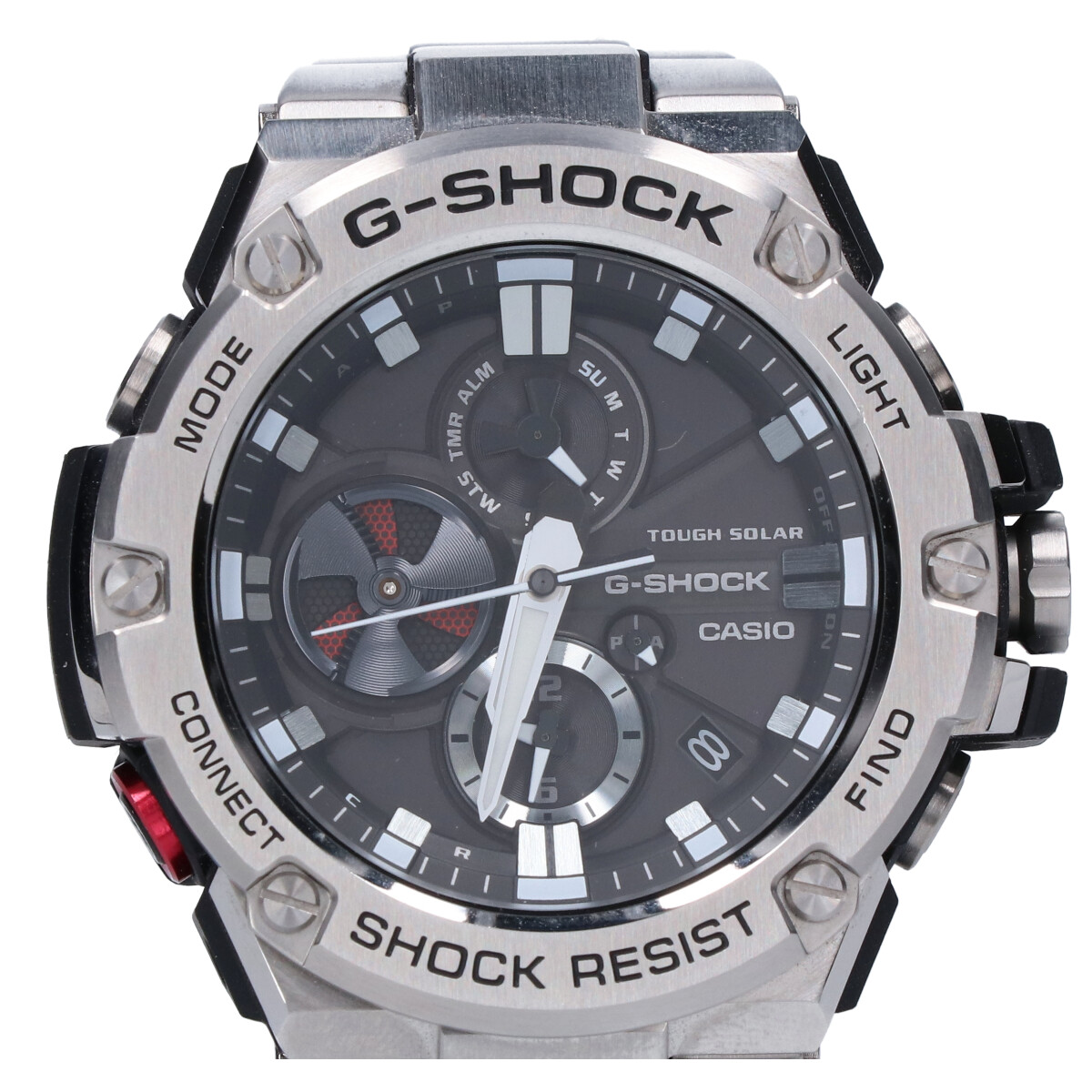 G-SHOCKのG-STEEL Bluetooth搭載　クロノグラフ　タフソーラーウォッチ/腕時計　GST-B100D-1AJFの買取実績です。