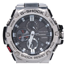 ジーショック G-STEEL Bluetooth搭載　クロノグラフ　タフソーラーウォッチ/腕時計　GST-B100D-1AJF 買取実績です。