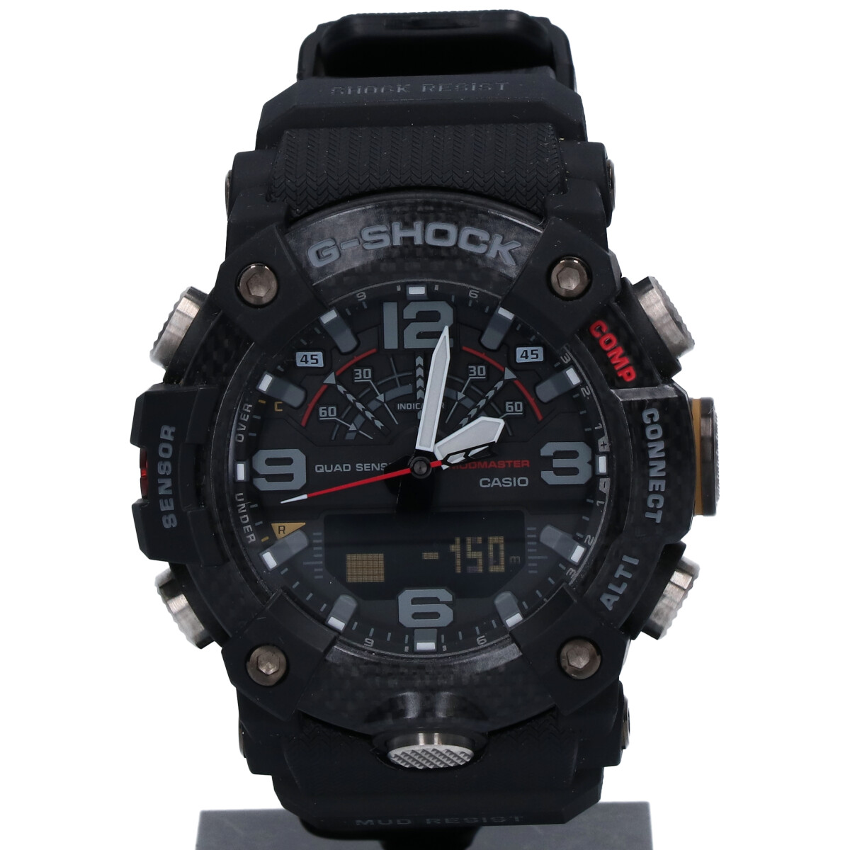 G-SHOCKのマスターオブGシリーズ GG-B100-1AJF MUDMASTER マッドマスター Bluetooth搭載 ワールドタイム アナデジ時計の買取実績です。