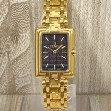フェンディ ゴールドステンレス素材の730L ズッカデザイン クォーツ腕時計 買取実績です。