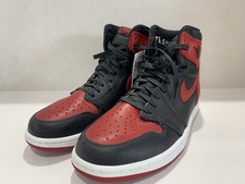 ナイキ 555088-001 AIR JORDAN 1 レッド×ブラック RETRO HIGH OG 買取実績です。