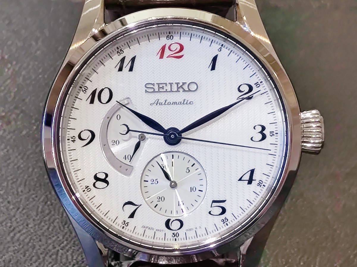 セイコーのSARW025 プレザージュ プレステージライン 自動巻 腕時計の買取実績です。