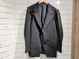 ヨウジヤマモトのHV-J48 シワギャバ ゴージZIP袖ギャバジャケットの買取実績です。