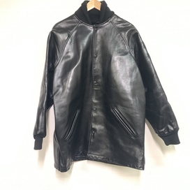 ショットのブラック ホースハイドレザー カーコート ブルゾンの買取実績です。
