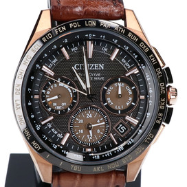エコスタイル銀座本店で、シチズンのCC9016-01Eのアテッサのエコドライブのクロコ素材のレザーベルトの腕時計を買取ました。