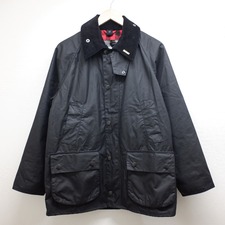 エコスタイル大阪心斎橋店で、バブアーのBshop別注のブラックのビデイル オイルドジャケットを買取しました。状態は使用感が少なく綺麗なお品物です。