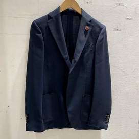 ラルディーニのネイビー JG32526AQ サマーウール 背抜き アンコン ジャケットの買取実績です。