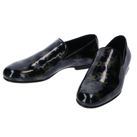 ジミーチュウのSLOANE GLITTER STAR PATENT スター パテントレザー スリッポン/オペラ シューズの買取実績です。