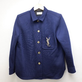エコスタイル宅配買取センターで、サンローランパリの19年製のカサンドラロゴ刺繍のシングルジャケット(623611 Y7A09)を買取しました。