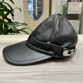 エルメスのブラック ディアスキン クロア付き シルバー金具 キャップの買取実績です。