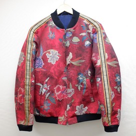 エトロのレッド 花柄 ジップアップボンバージャケットの買取実績です。