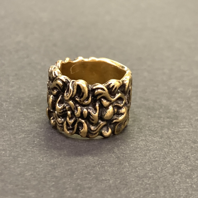 GUCCI LION RING たてがみ-