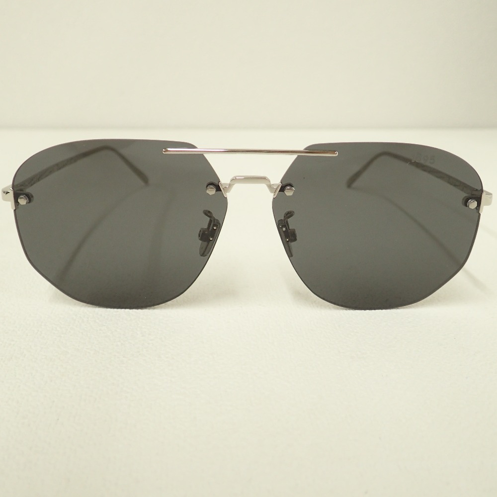 ベルルッティのメガネのblu リムレス ツーポイント アビエイターサングラス の買取実績です 21年4月30日公開の情報です エコスタイル