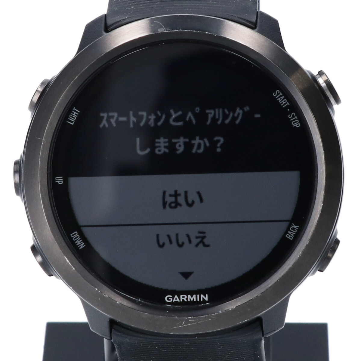 ガーミンのForeAthlete 645 Music　ミュージックプレイヤー内蔵GPSウォッチ/腕時計　 010-01863-D2の買取実績です。