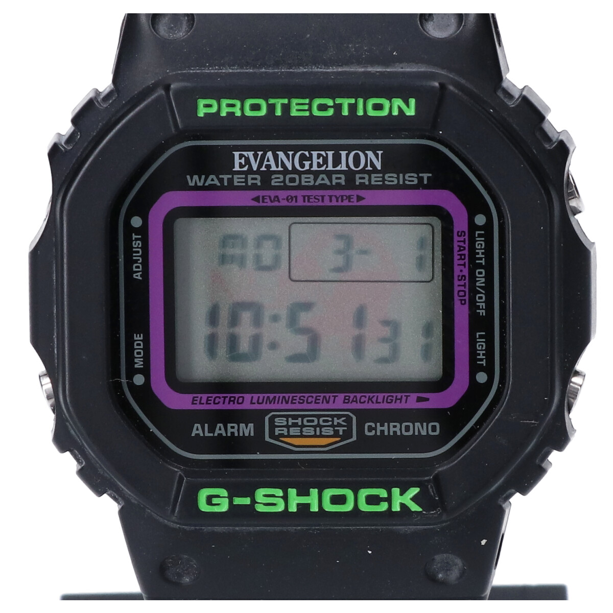 G-SHOCKのDW-5600VT エヴァンゲリオン 初号機カラー デジタル時計の買取実績です。