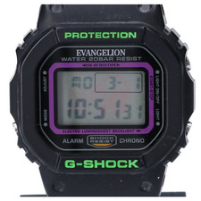 G-SHOCK DW-5600VT エヴァンゲリオン 初号機カラー デジタル時計 買取実績です。