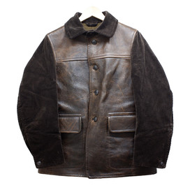 ナイジェルケーボンの8041-00-90000 CANADIAN WORK LEATHER JACKET 馬革/コーデュロイ切替 ジャケットの買取実績です。