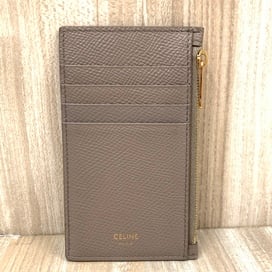 セリーヌのセリーヌ 10B683BEL.10BL グレー コンパクトジップドカードホルダーの買取実績です。