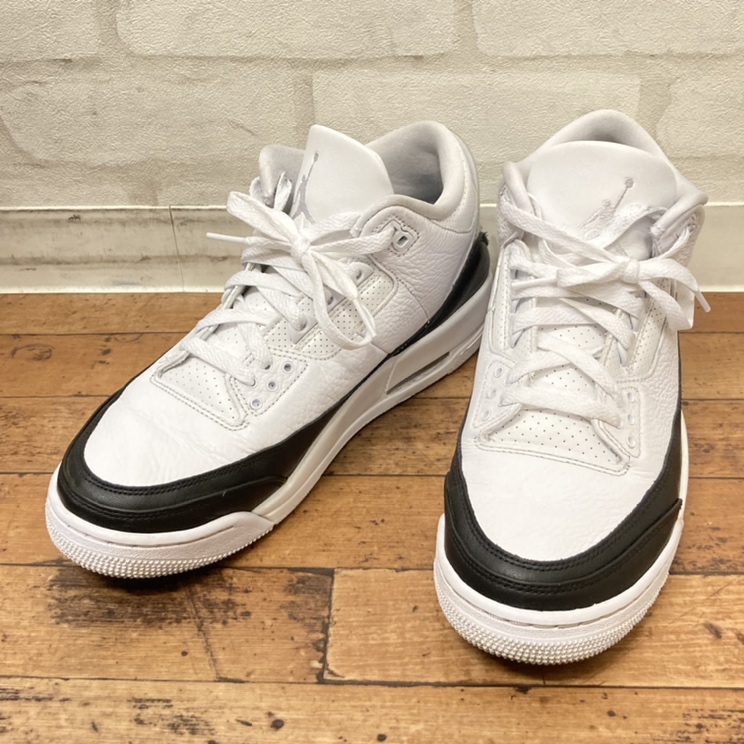 ナイキの靴の フラグメント Da3595 100 エアジョーダン3レトロsp スニーカーの買取実績です 21年5月13日公開の情報です エコスタイル