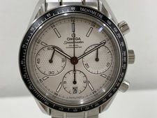 エコスタイル浜松入野店で、オメガの326.30.40.50.02.001のスピードマスター レーシングのコーアクシャル クロノグラフの自動巻き時計を買取りました。状態は綺麗な状態の中古美品です。