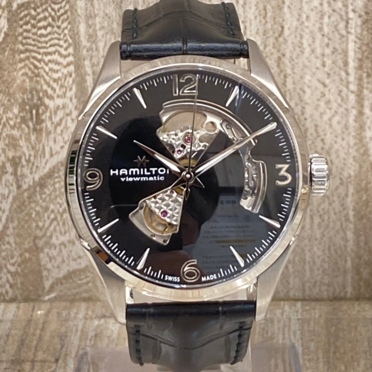 ハミルトンのH32705731 ジャズマスター オーブンハート仕様 オート自動巻き腕時計の買取実績です。