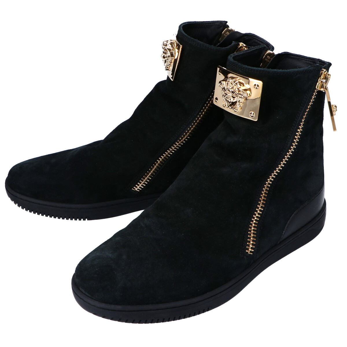 VERSACE】メドゥーサ サイドファスナー メンズシューズ VERSACE