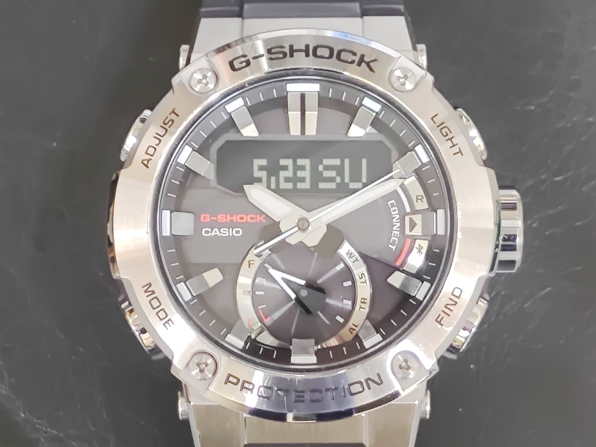 G-SHOCKのGST-B200-1AJF G-STEEL カーボンコアガード構造 タフソーラーの買取実績です。