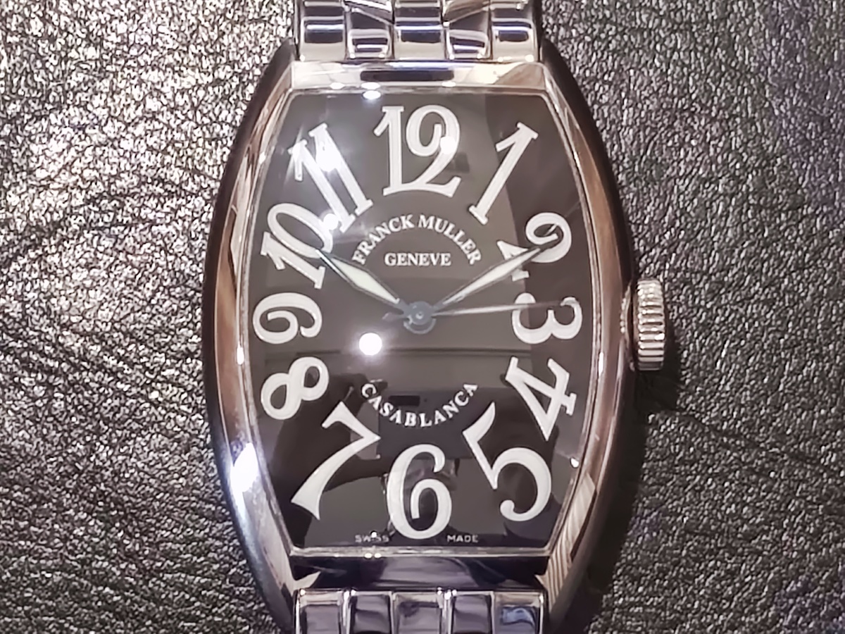 フランクミュラーの5850 カサブランカ 自動巻き 腕時計の買取実績です。