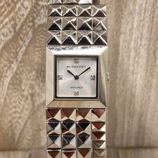 エコスタイル銀座本店で、バーバリーのBU5350 スタッズチェーンベルトのクォーツ腕時計を買取いたしました。状態は破損しているお品物です。※電池切れです。