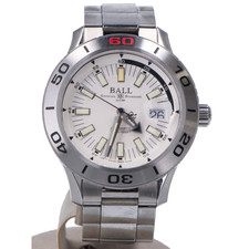 3988のシルバー・白文字盤　DM3090A-S3J-WH　ストークマンNECC　自動巻き時計の買取実績です。