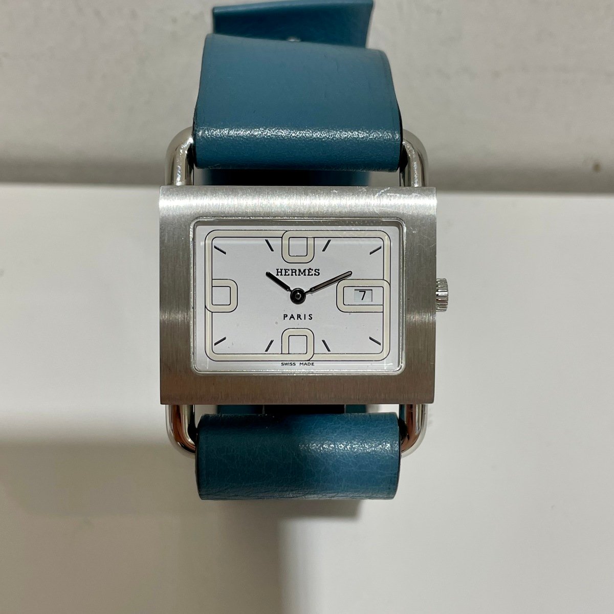 エルメスのSS バレニア BA1.510 クオーツ 腕時計の買取実績です。