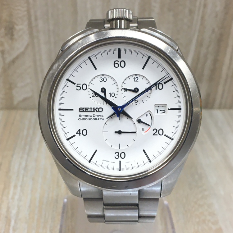 セイコーのSDAA005 イズル スプリングドライブクロノグラフ腕時計の買取実績です。