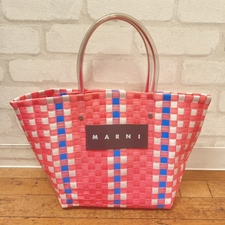 マルニ フラワーカフェ  ピクニック ハンドバッグ 買取実績です。