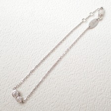 レッドライン インフィニティ K18WG 2Pダイヤ チェーンブレスレット 買取実績です。