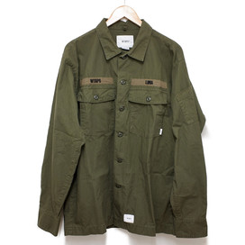 ダブルタップスの2020SS 201BRDT-SHM02 BUDS LS  ミリタリーシャツの買取実績です。