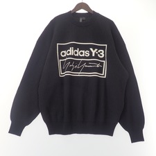 アディダス ×Y-3 19AW ブラック FJ0374 U TECH KNIT CREW SWEATER 買取実績です。