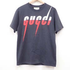 グッチ 2020年SS　565806　BLADE T-SHIRT/ブレードプリントTシャツ　ブラック 買取実績です。