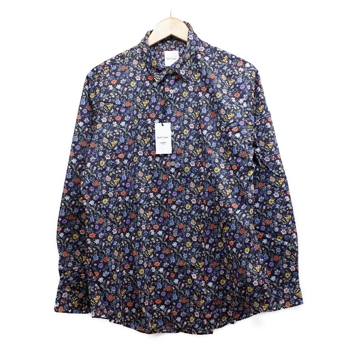ポールスミスの洋服の Liberty リバティ 006 ネイビー フローラルプリント長袖ボタンシャツの買取実績です 21年6月28日公開の情報です エコスタイル ポールスミスの洋服の Liberty リバティ 006 ネイビー フローラルプリント長袖ボタンシャツの買取実績です 21年6月28日公開の情報です エコスタイル