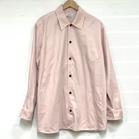 エコスタイル銀座本店で、アクネストゥディオズの21年春夏のFN-MN-SHIR000191のオールドピンクのガーメントダイシャツを買取ました。