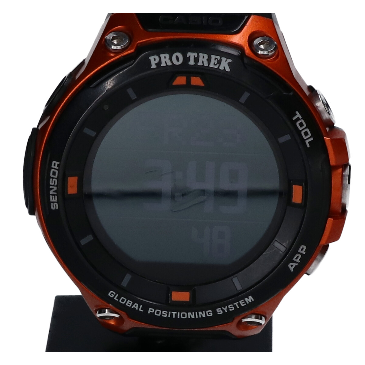 カシオのPRO TREK Smart/プロトレックスマート　GPS搭載　アウトドアスマートウォッチ/腕時計　WSD-F20-RGの買取実績です。