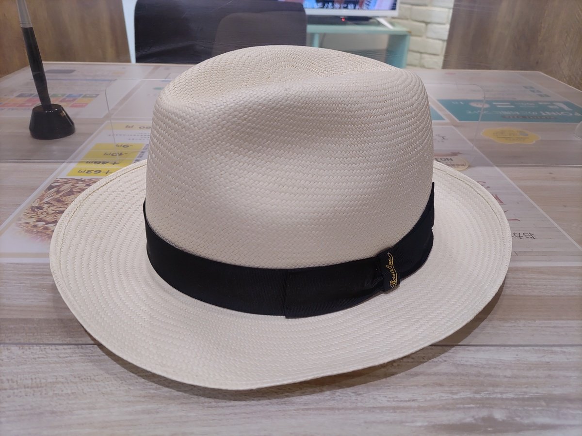 ボルサリーノの140338 FINE MIDDLE BRIM パナマハットの買取実績です。