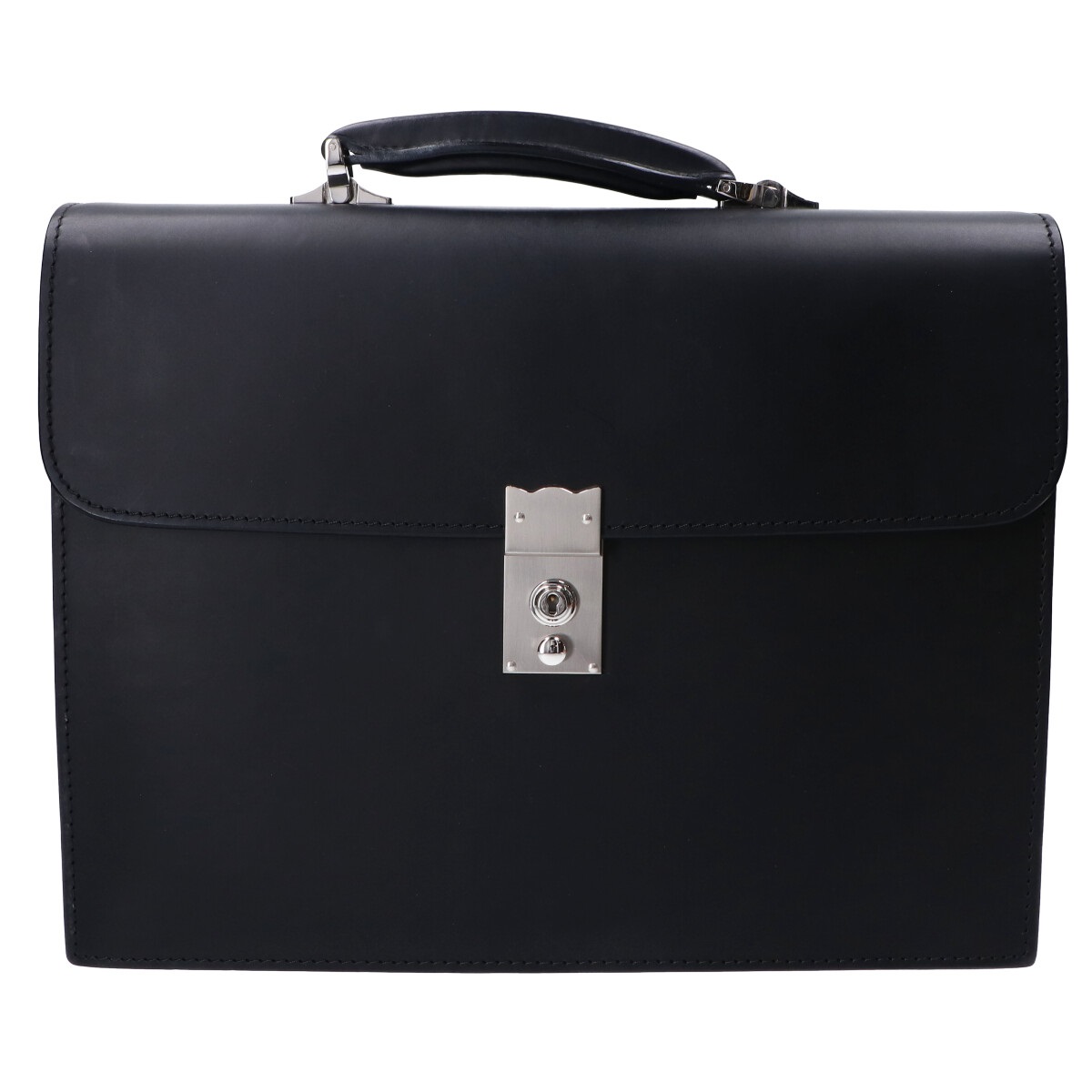 大峡製鞄の0969-3-BTL 冠式ビジネスバッグ2気室 カーフレザー ビジネスバッグの買取実績です。