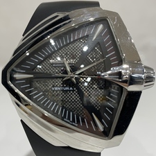 エコスタイル浜松入野店で、ハミルトンのH24655331のベンチュラXXLというモデルの自動巻き時計を買取しました。
