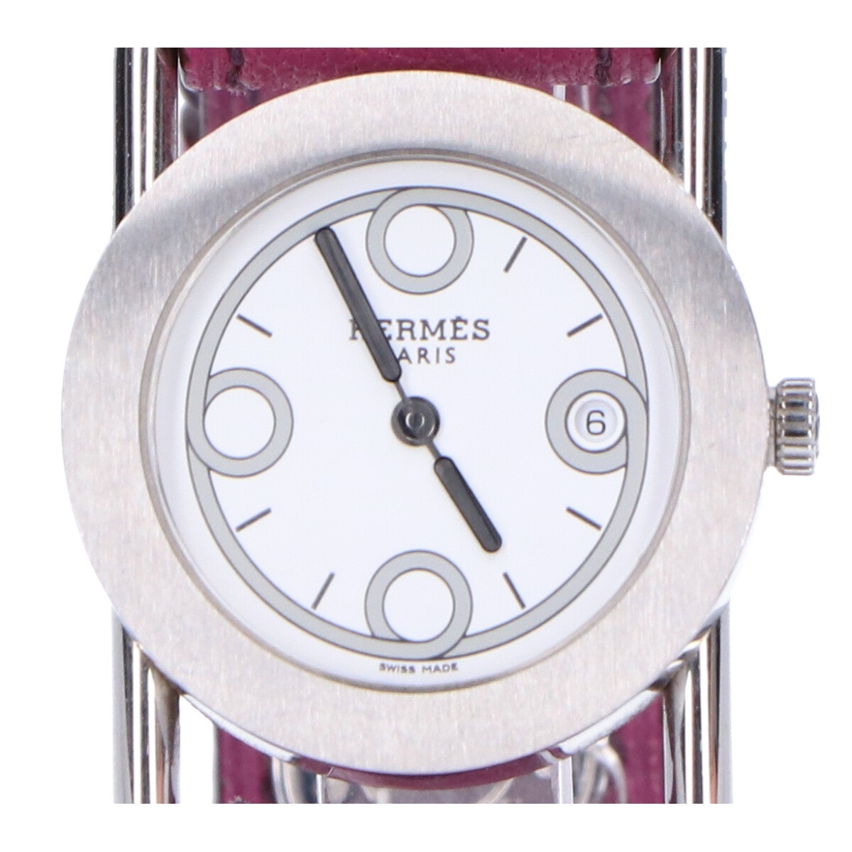 エルメスのBR1.210 バレニア ロンド クオーツ 腕時計の買取実績です。