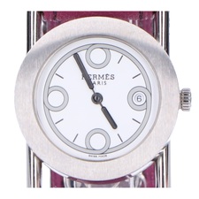 宅配買取センターにてエルメスのクオーツ式のバレニアというモデルの腕時計を買取いたしました。状態は使用に支障をきたすジャンク品です。