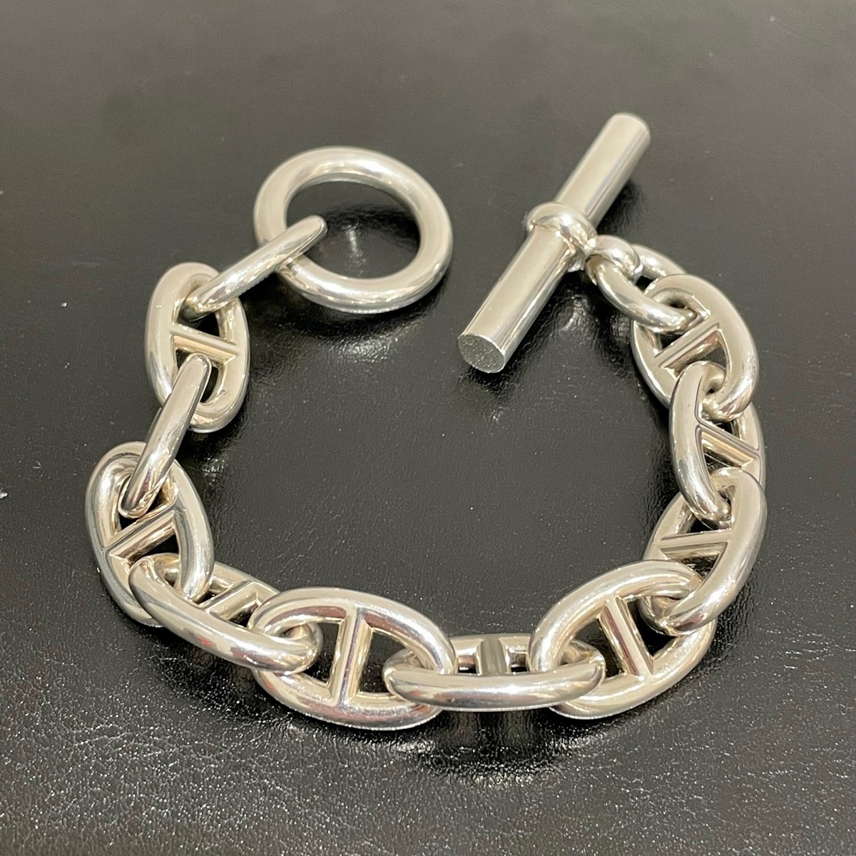 エルメスのブランドジュエリーの925シルバー シェーヌダンクル Tgm 11リンク ブレスレットの買取実績です 21年7月7日公開の情報です エコスタイル