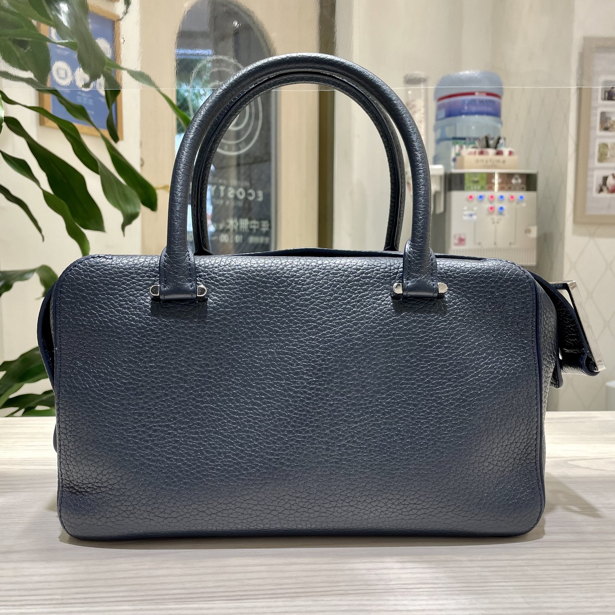 美品】デルヴォー クールボックス ミニ トリヨン ヴィゾン